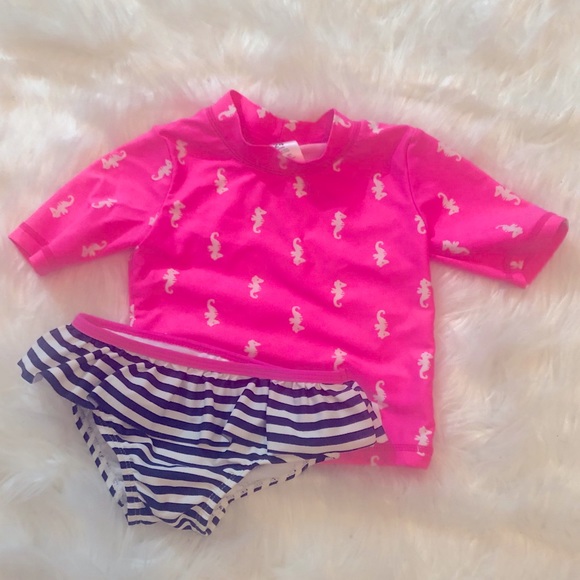 Carter's Other - 3/$10🎈Seahorse Ruffle Bathing Suit